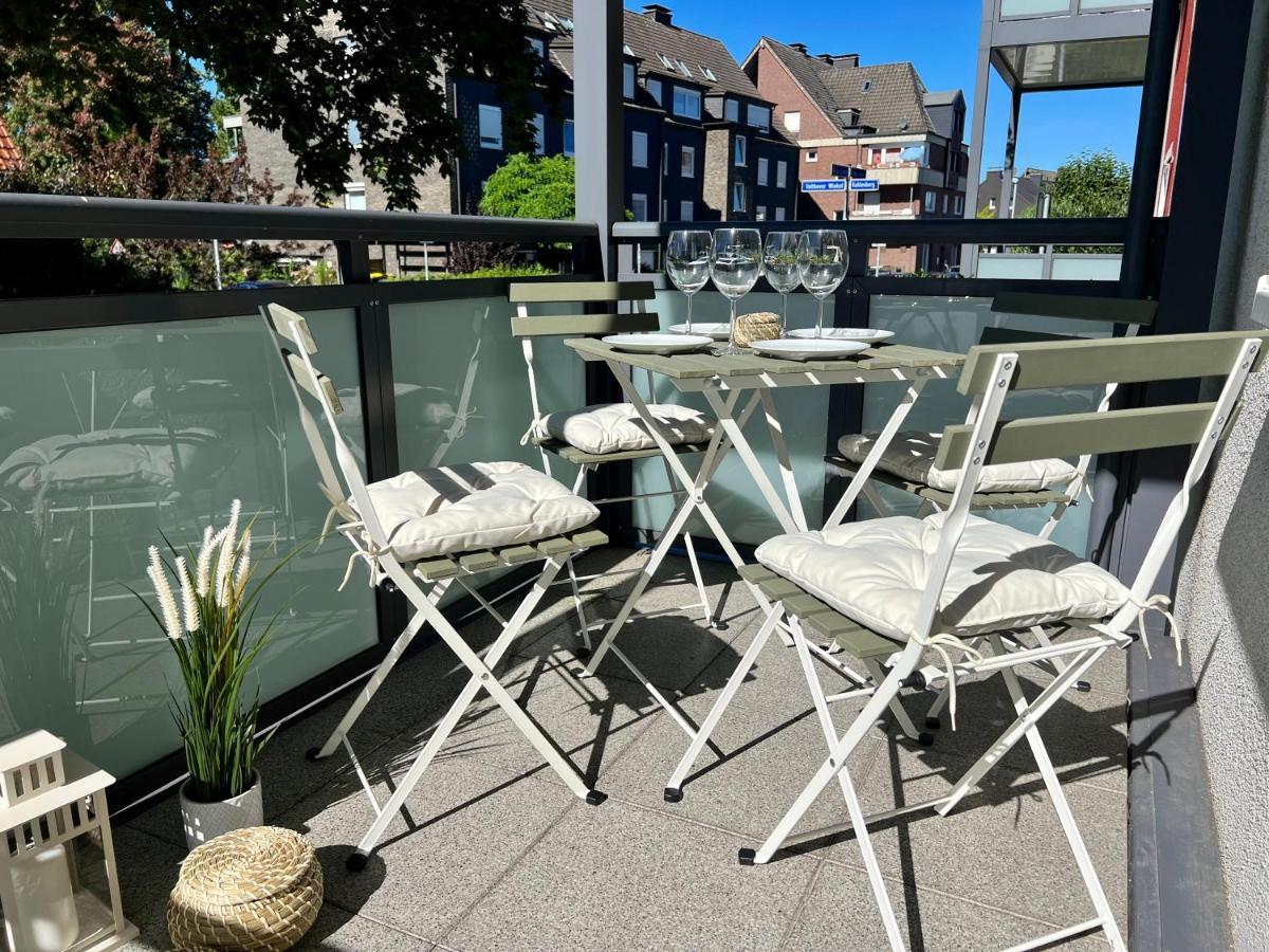 Design Apartment Mit Balkon - Kueche - Netflix Essen Exterior foto