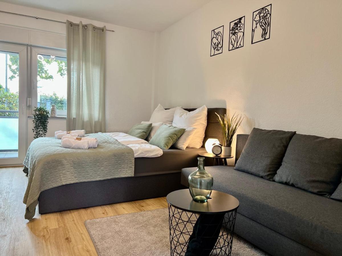 Design Apartment Mit Balkon - Kueche - Netflix Essen Exterior foto